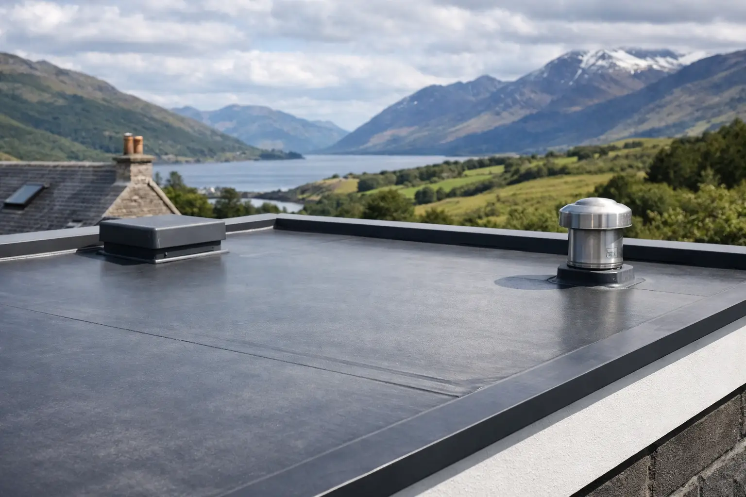 Flat Roof Membrane Review for Scottish Roofs