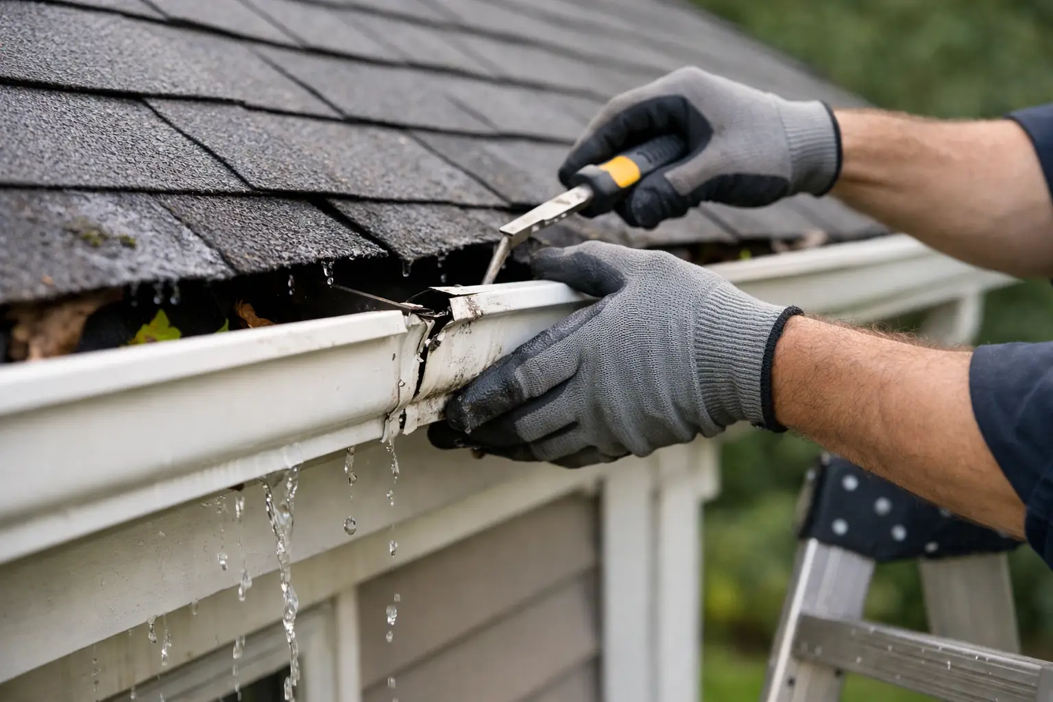 Gutter Repair Before Water Damage Starts