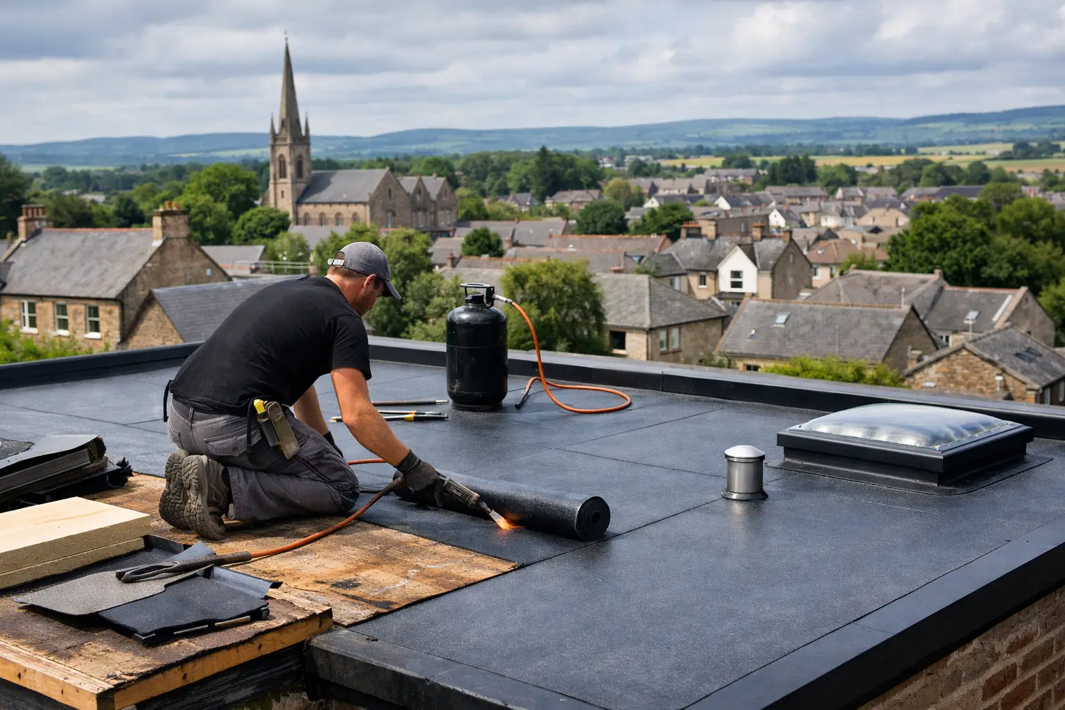 Flat Roof Replacement Bathgate: What to Expect