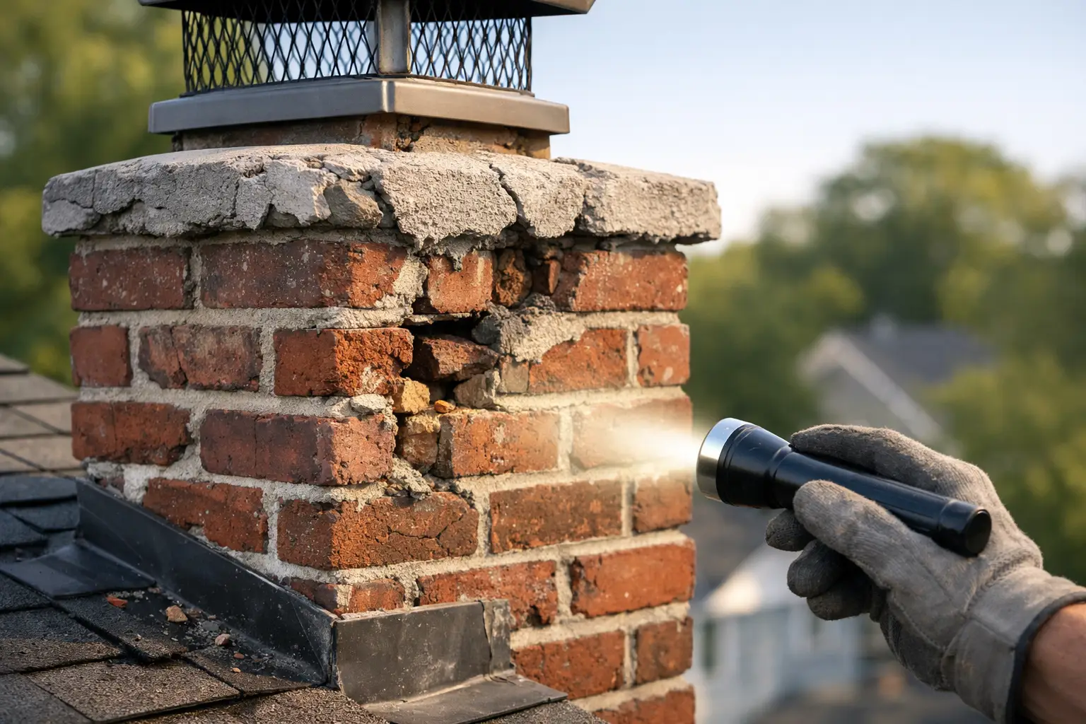 How to Spot Chimney Damage Early