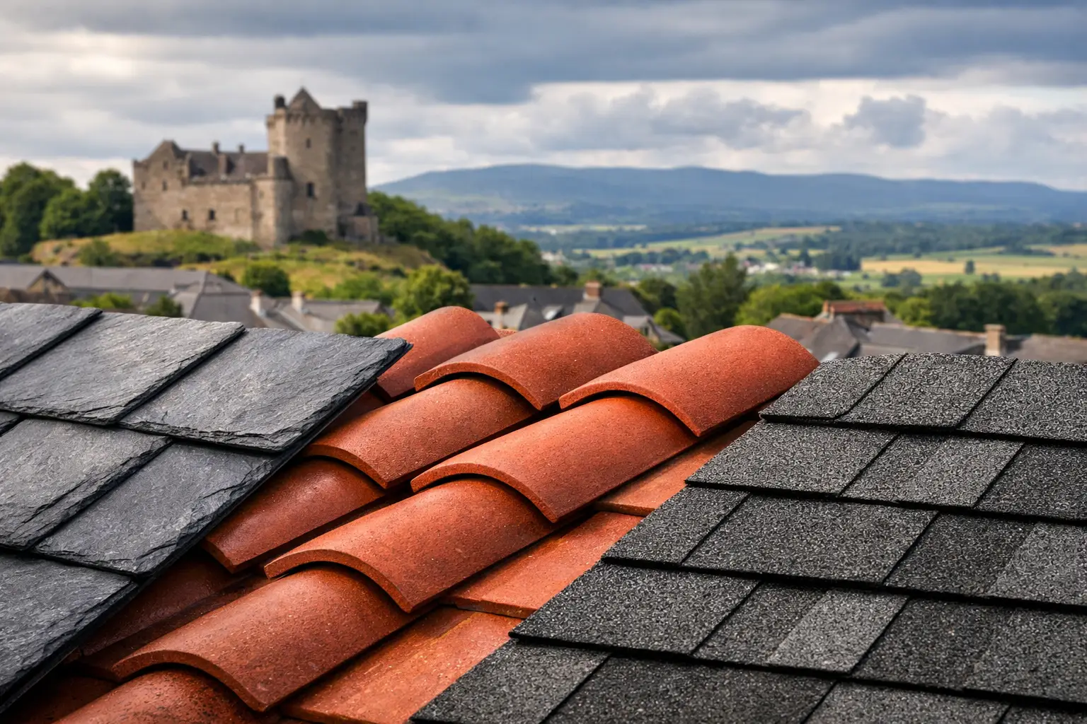 Top Roofing Materials Best for Falkirk’s Climate