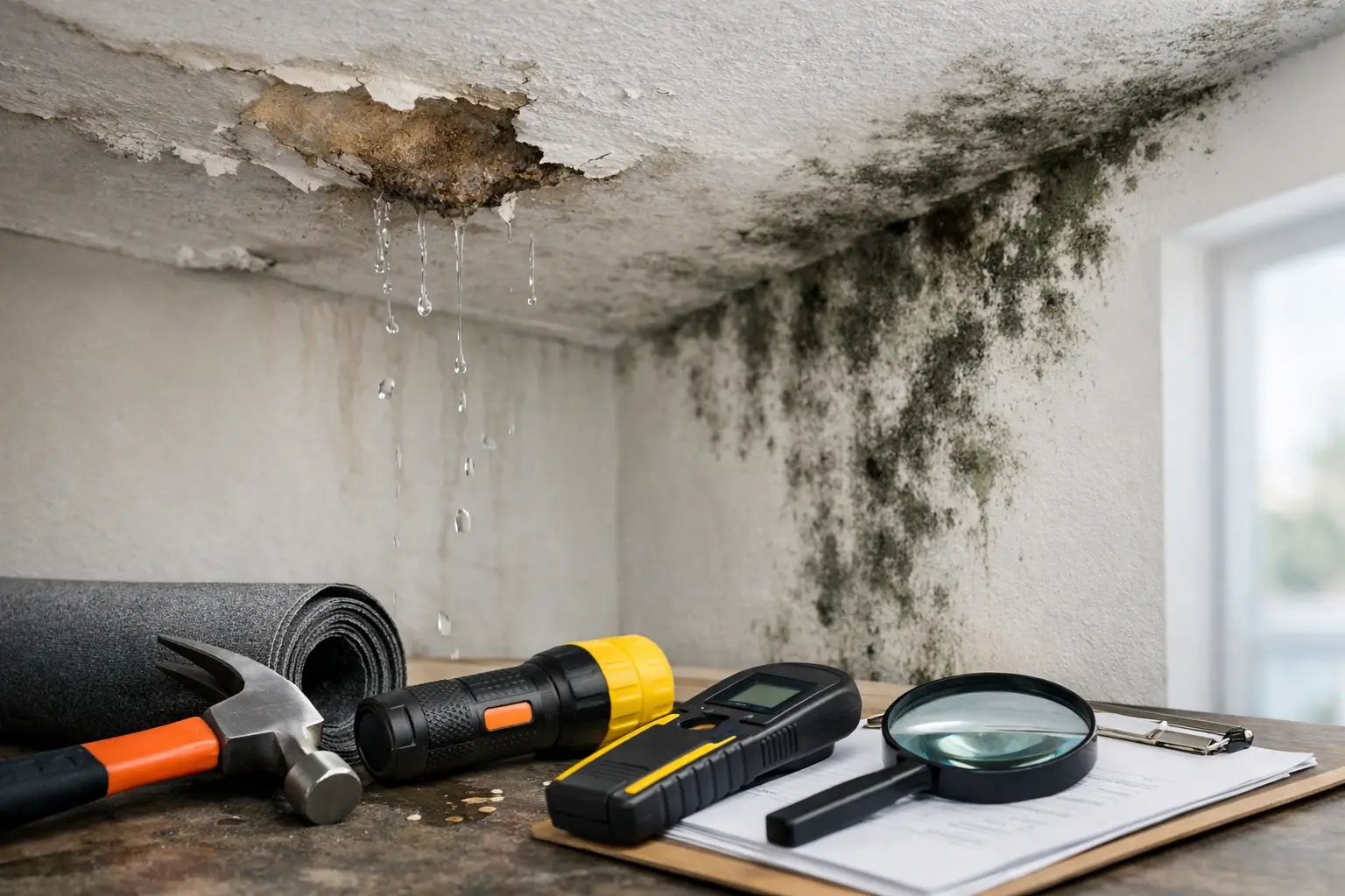 Can Roof Leaks Cause Mould? What to Do Next