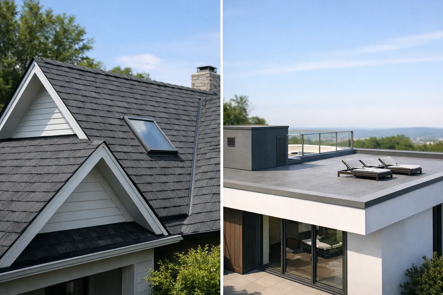 Pitched Roof or Flat Roof: Which Suits Best?