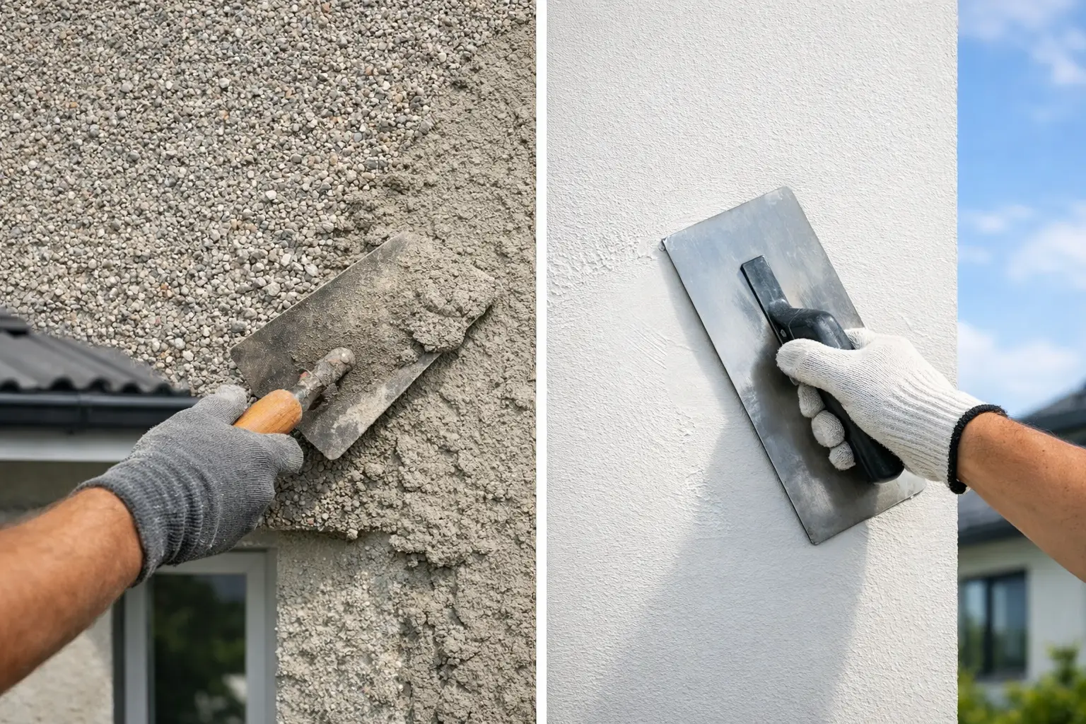 Roughcasting vs Render Difference Explained