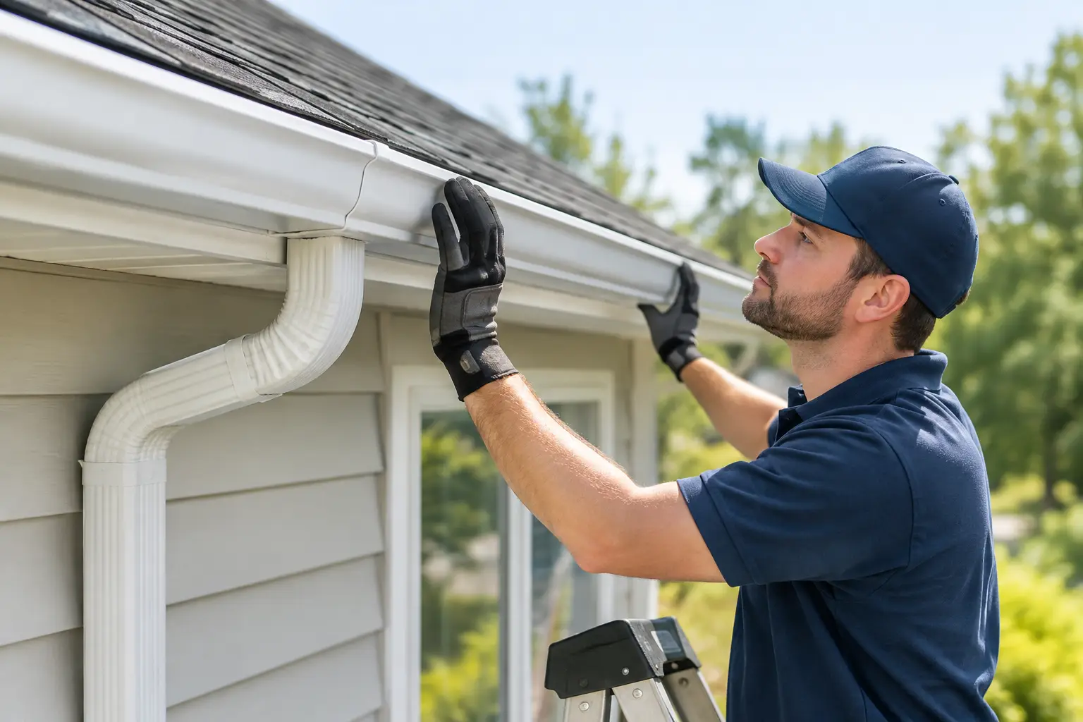 A Gutter Replacement Project Example Explained
