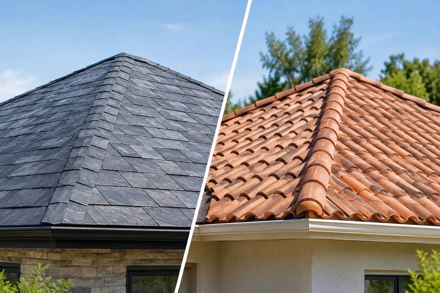 Slate Versus Tile Roof: Which Is Right for You?